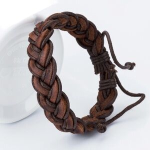 Braided Leather Bracelet​